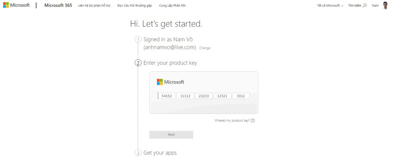 Hướng dẫn kích hoạt Microsoft 365 Personal và Microsoft Family (trước đây là office 365)